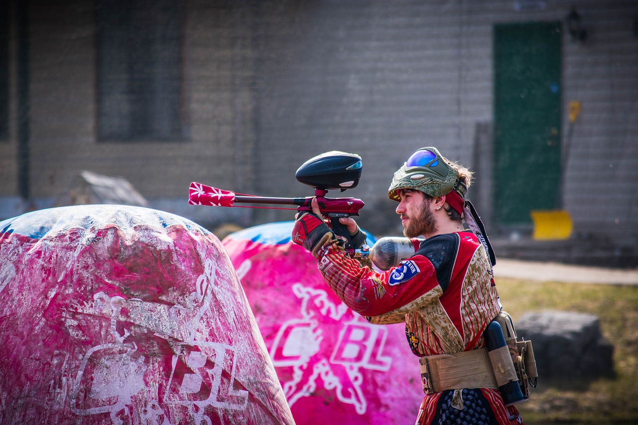 paintball ombre